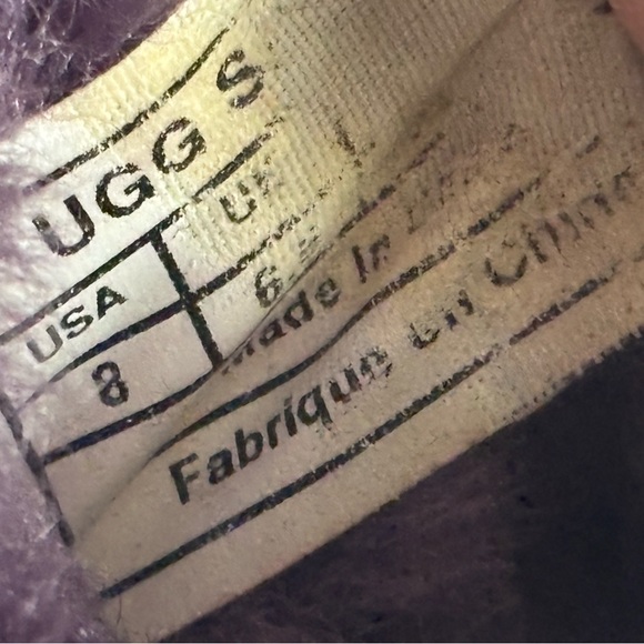UGG Purple Suede Winter Boots - Picture 6 of 8